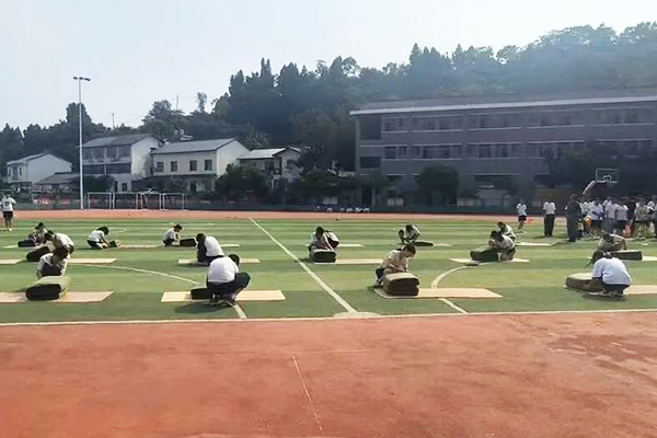 潼南双江中学打造行走的大思政课 红色国防教育浸润少年成长