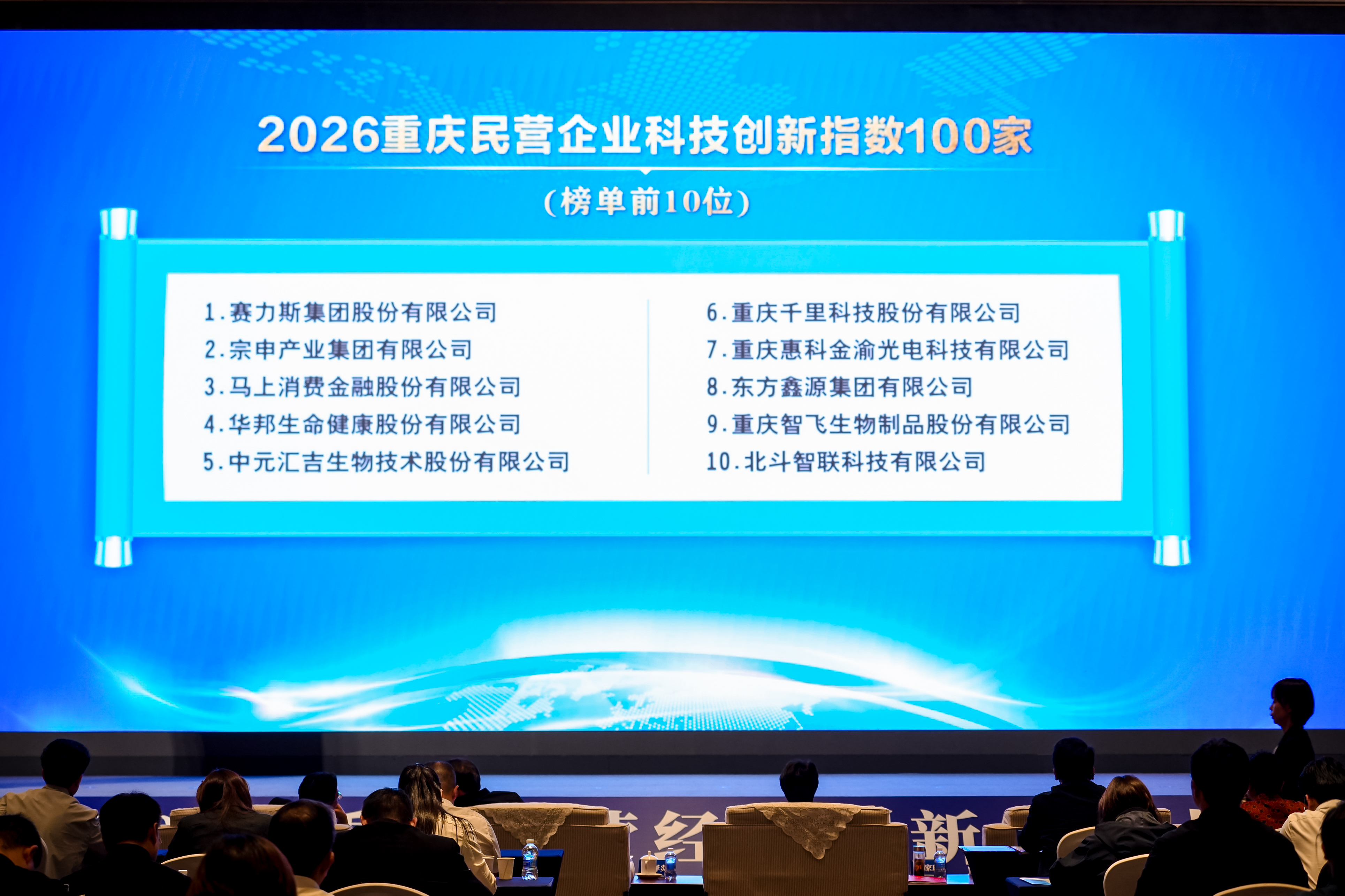 2026重庆民营企业科技创新指数百强榜出炉 研发经费近297